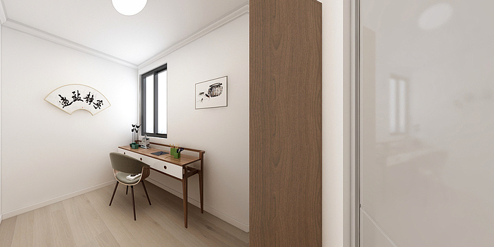 效果图的效果图-绿都澜湾B1户型-装修设计方案