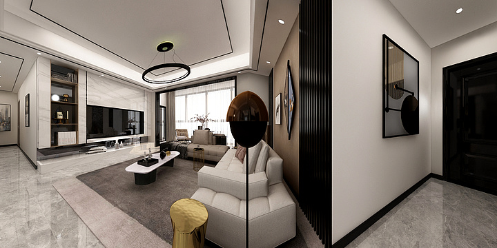 小宇YY-中央香榭-装修设计方案