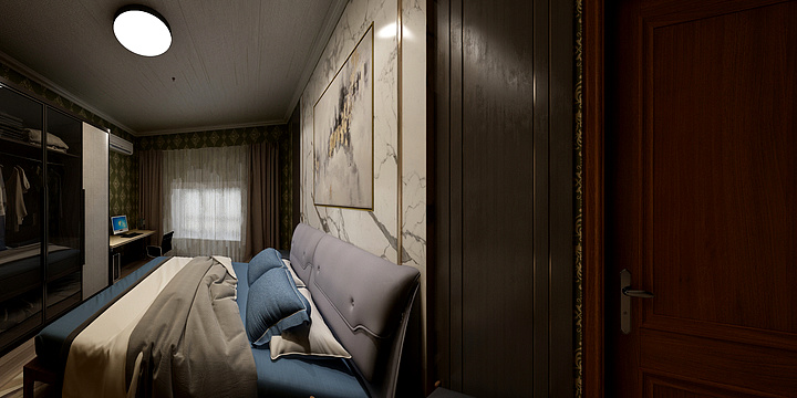 设计李根-简约清新风-装修设计方案