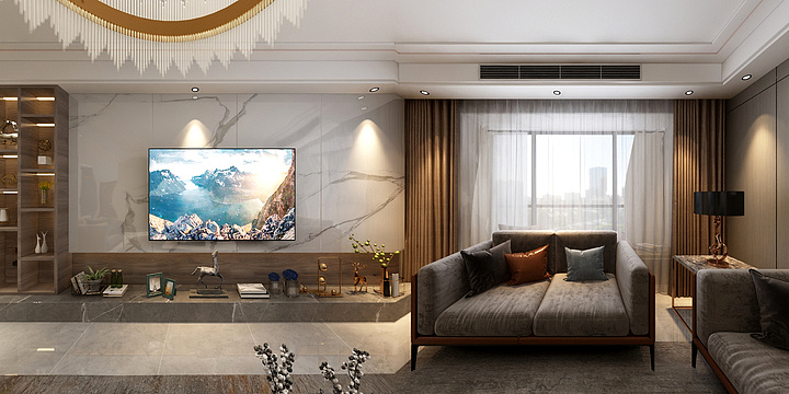 全案设计事务所-崇信C区-装修设计方案