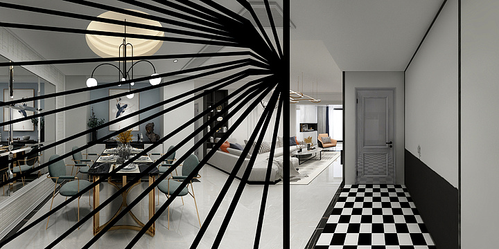 知幕设计-金科35栋2单元 4-3-装修设计方案