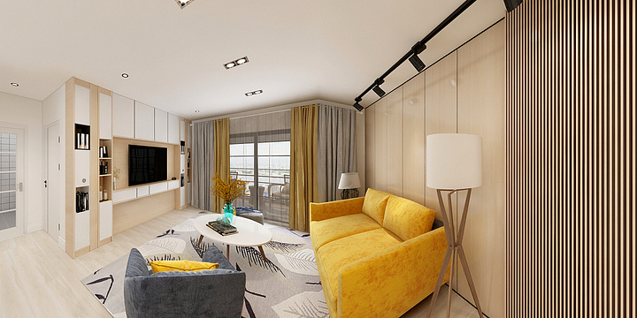 柒月丶菲-正黄6期C-装修设计方案