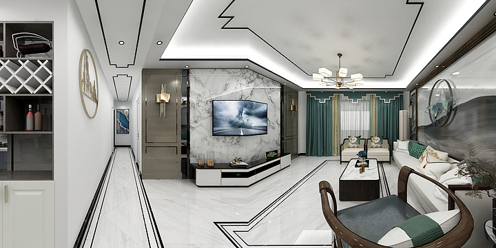 酷大师1号-颍上碧桂园6#-装修设计方案