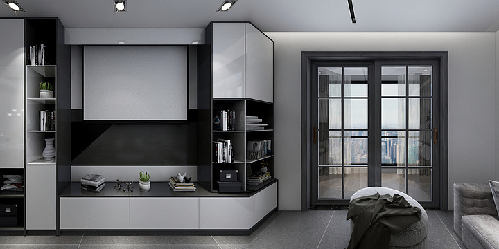 136****5731WcHP-城隆路1500弄534号302客餐厅效果-装修设计方案