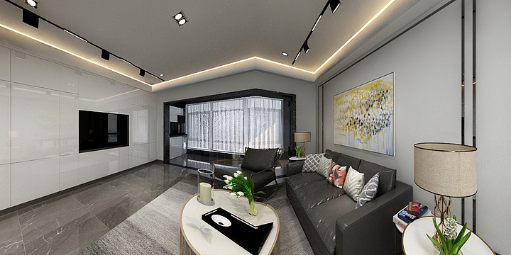 1..2.3-一品首府-2栋1903-A-装修设计方案