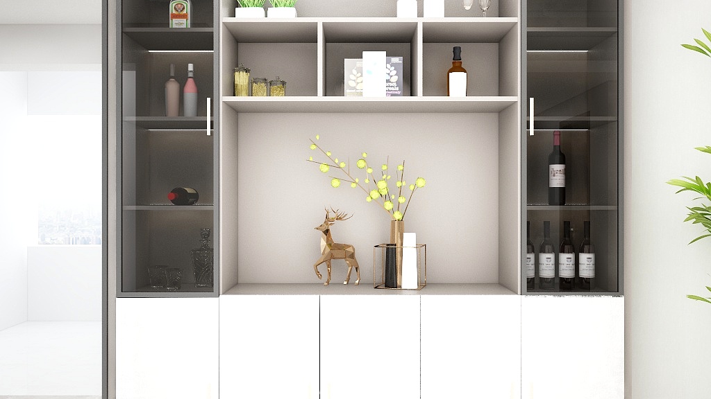 李宁-塘溪津门8栋02效果图-副本-装修设计方案