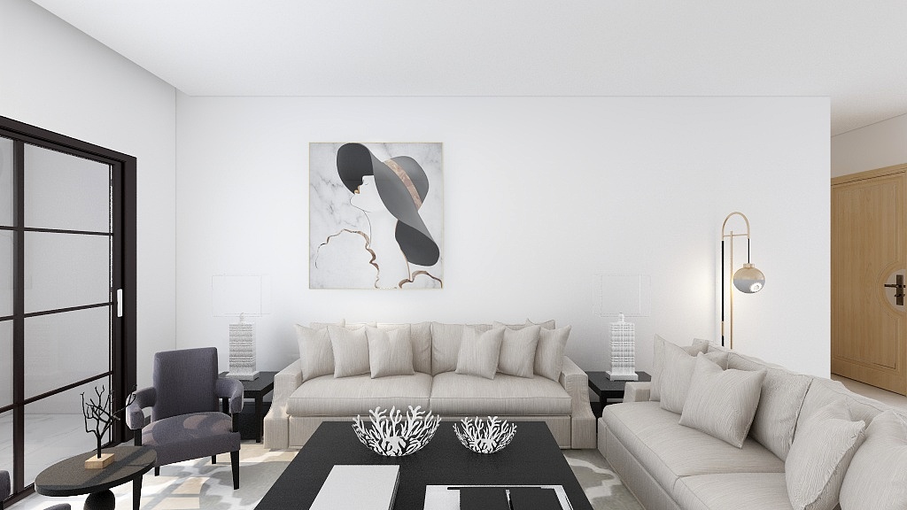 雅涧设计-未命名户型图-装修设计方案