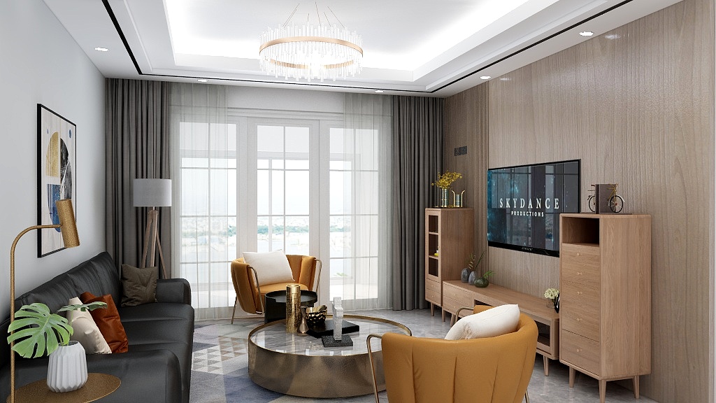 中国女孩i-涪陵金科中央公园城32栋-装修设计方案