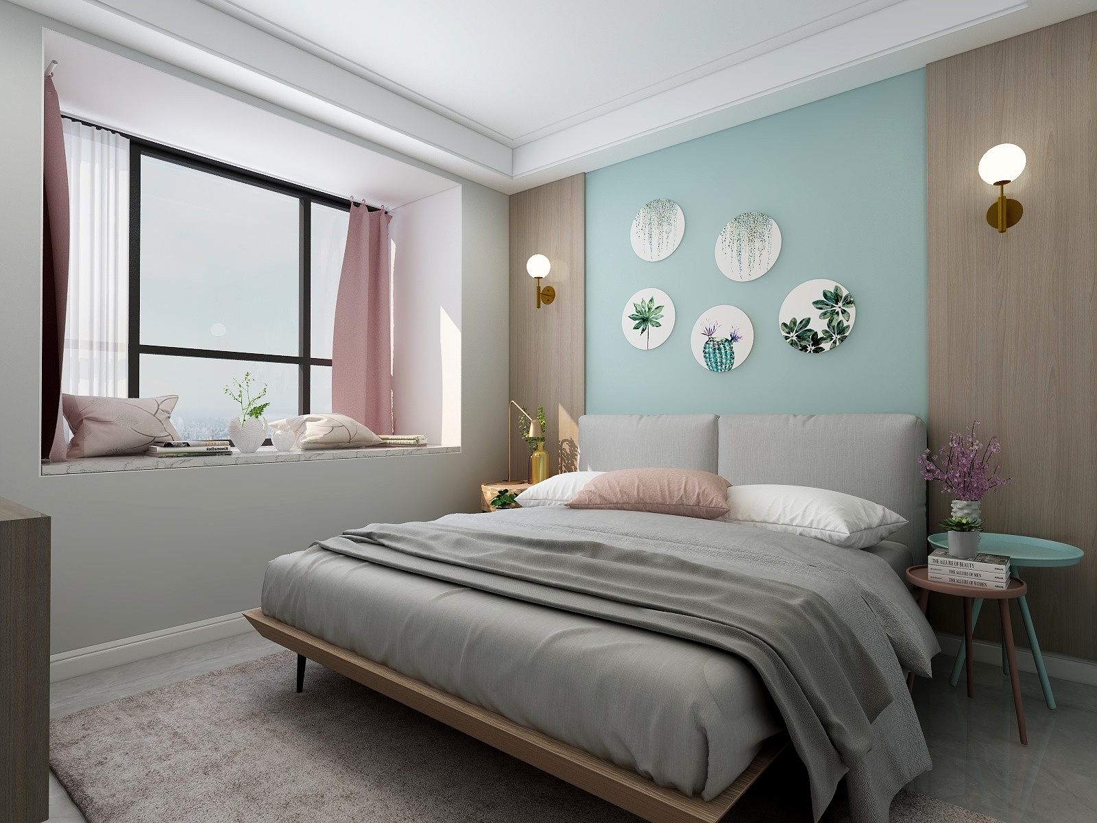 那蓝真天-合园  6# 1单元2902-副本-装修设计方案