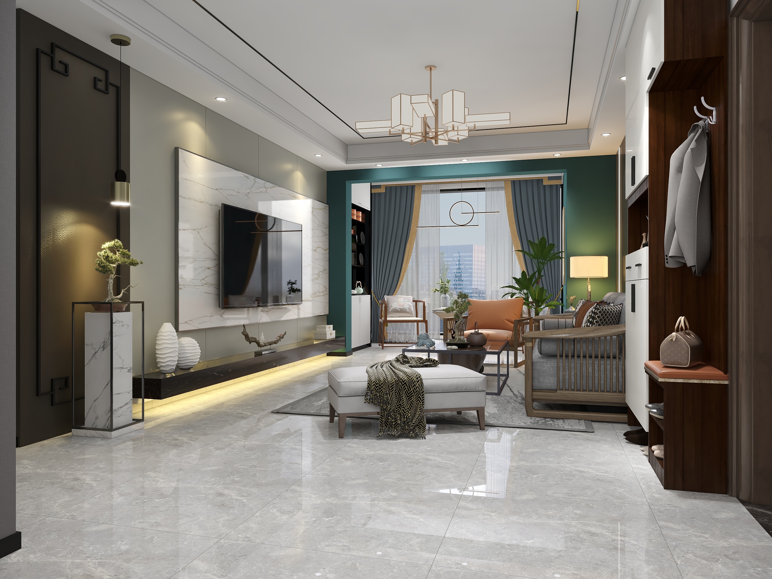 马超-水湾蓝庭刘女士125-副本-装修设计方案