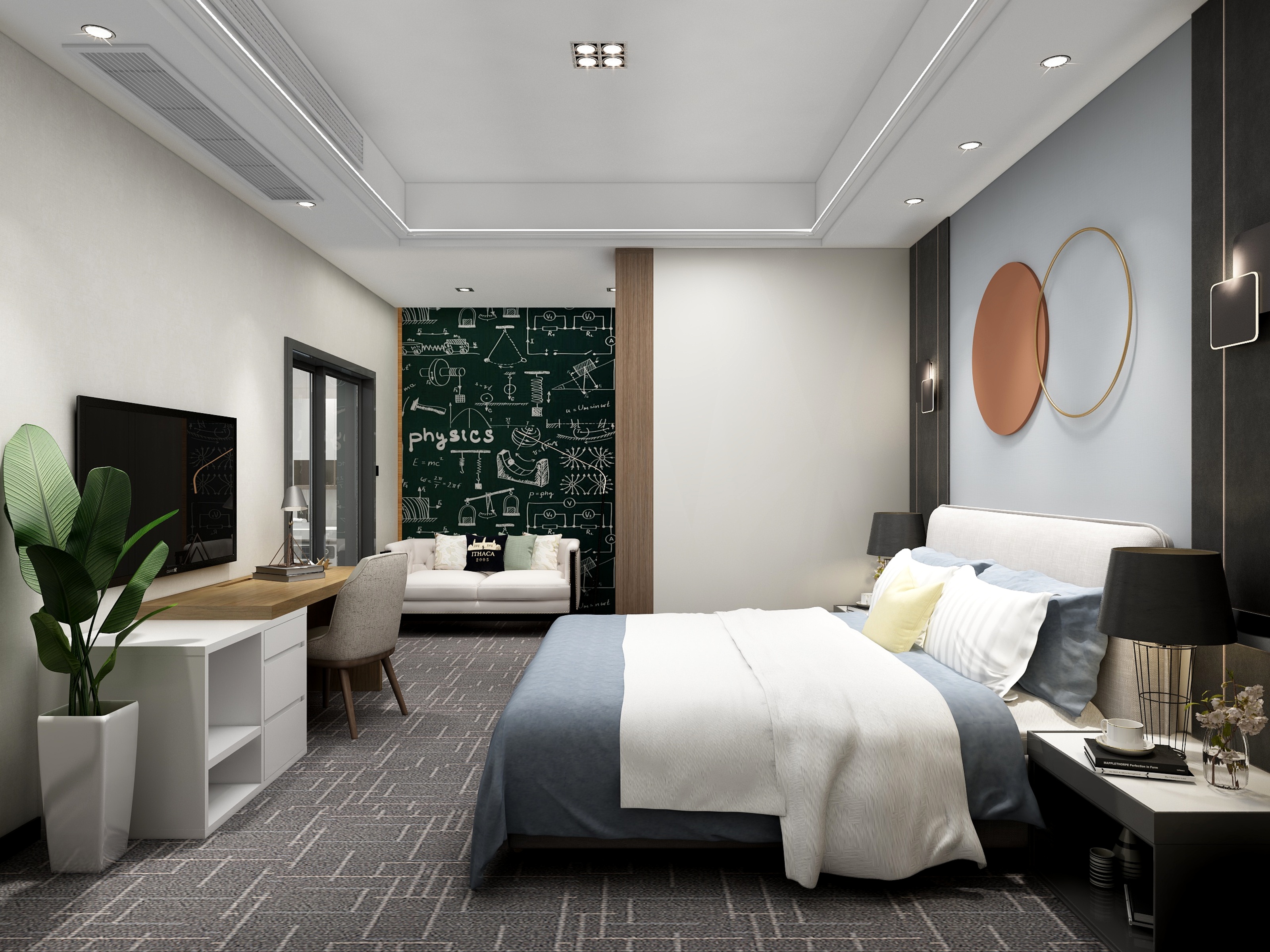 bobm-招待室-装修设计方案