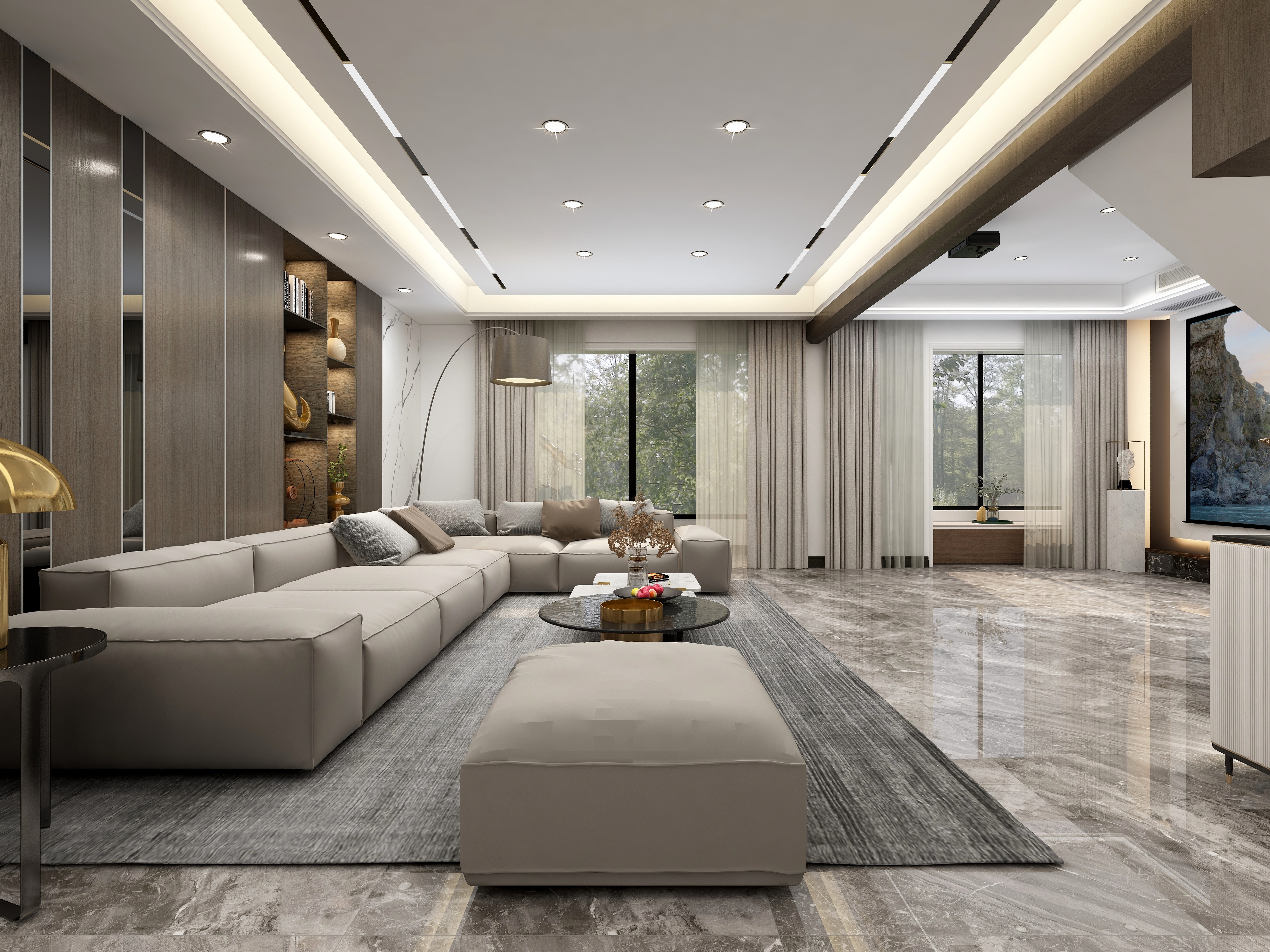 祥和居装饰设计柳大帅-现代简约别墅（创作中）-装修设计方案