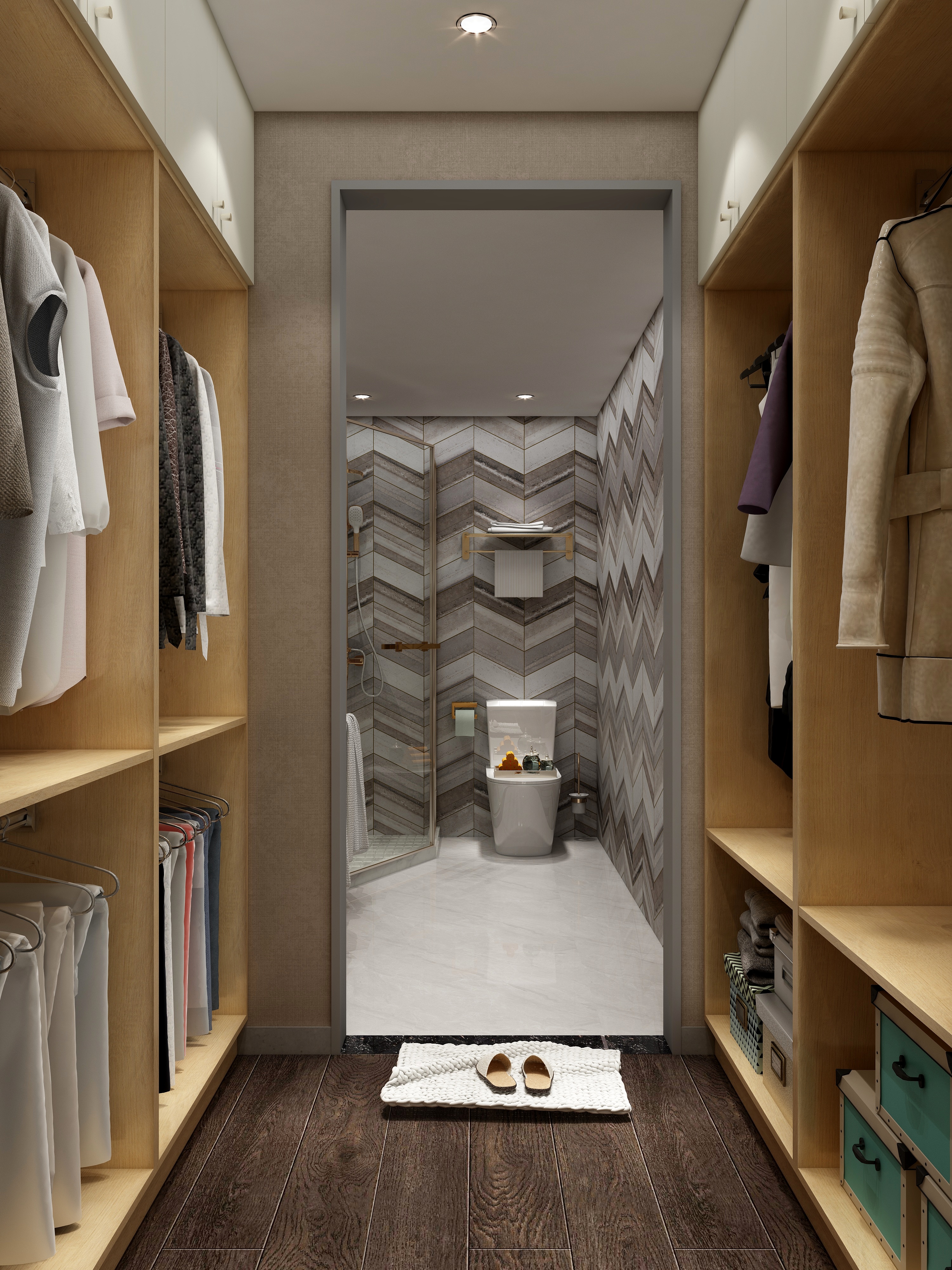 Tim设计_-奢雅尚风-141方-三居装修效果图