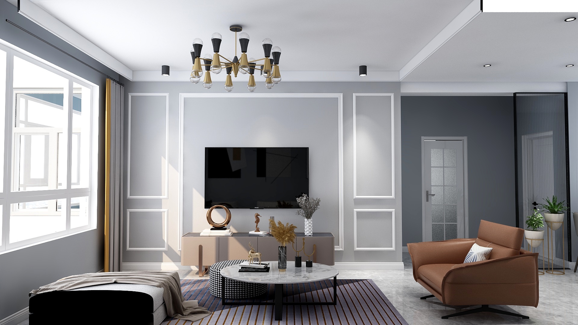 萍萍设计师-电石苑3-17层-装修设计方案