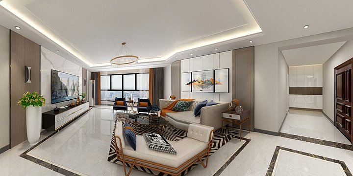 虎军-银河国际-装修设计方案