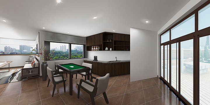 王某某668-屋顶花园-装修设计方案