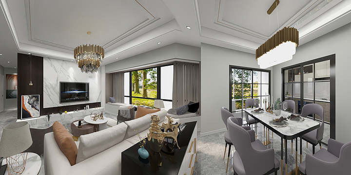 W原创设计uwzm-效果图-装修设计方案