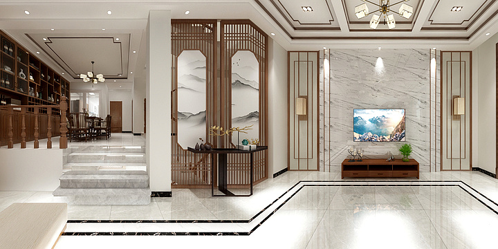 饶工设计-寒亭滨海二龙明珠冯清芹老师-方案-装修设计方案