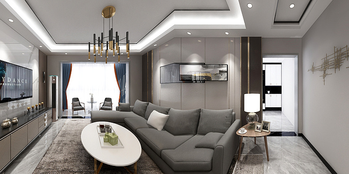 136****8052FNDL-凯旋城25栋20-2户型代总-装修设计方案