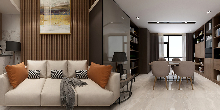 溢家空间设计-星光耀-后现代-装修设计方案