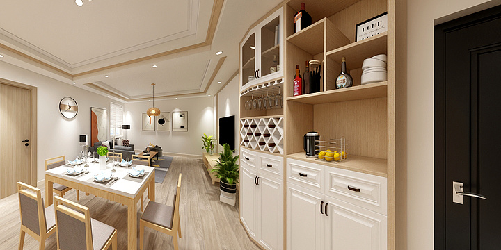 SHICHUHAN-日式简约|滨河新村114-1705-装修设计方案