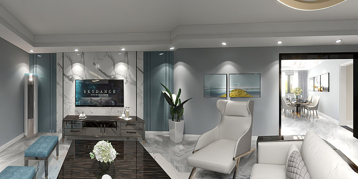 Design-陈俊霖-浣花北路16院文哥雅居-装修设计方案