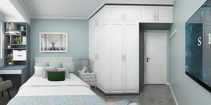 设计师梁盼-云玺台C3-9-1廖老师效果图-装修设计方案