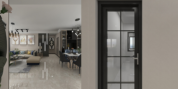 夏荣荣-清渭公馆125李先生125平-装修设计方案