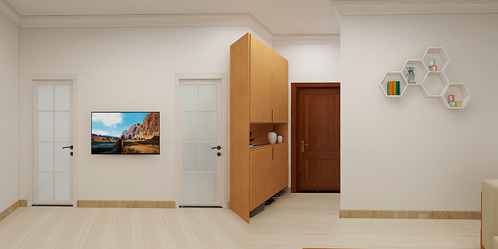 一海金工-龙泉小区50平B-装修设计方案