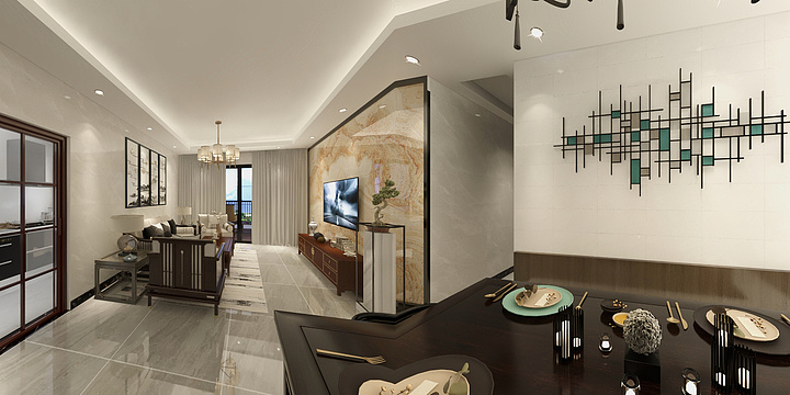 温锡浓-新中式-副本-副本-装修设计方案