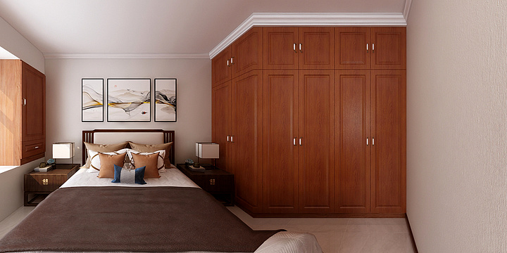 浅蓝墨雅-碧桂园13#-1-802-装修设计方案