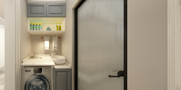 贾梓-钢城春邑102㎡美式轻奢-副本-副本-装修设计方案