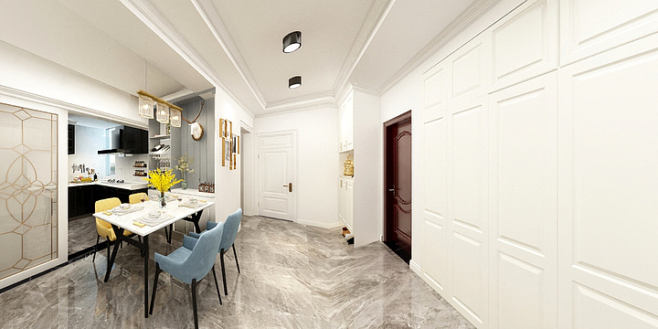 贾梓-钢城春邑102平小美-刘哥-装修设计方案