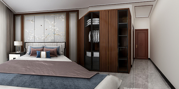 Blush_z-渤海成新中式-装修设计方案