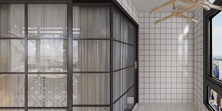 蔡国邦-后现代-装修设计方案