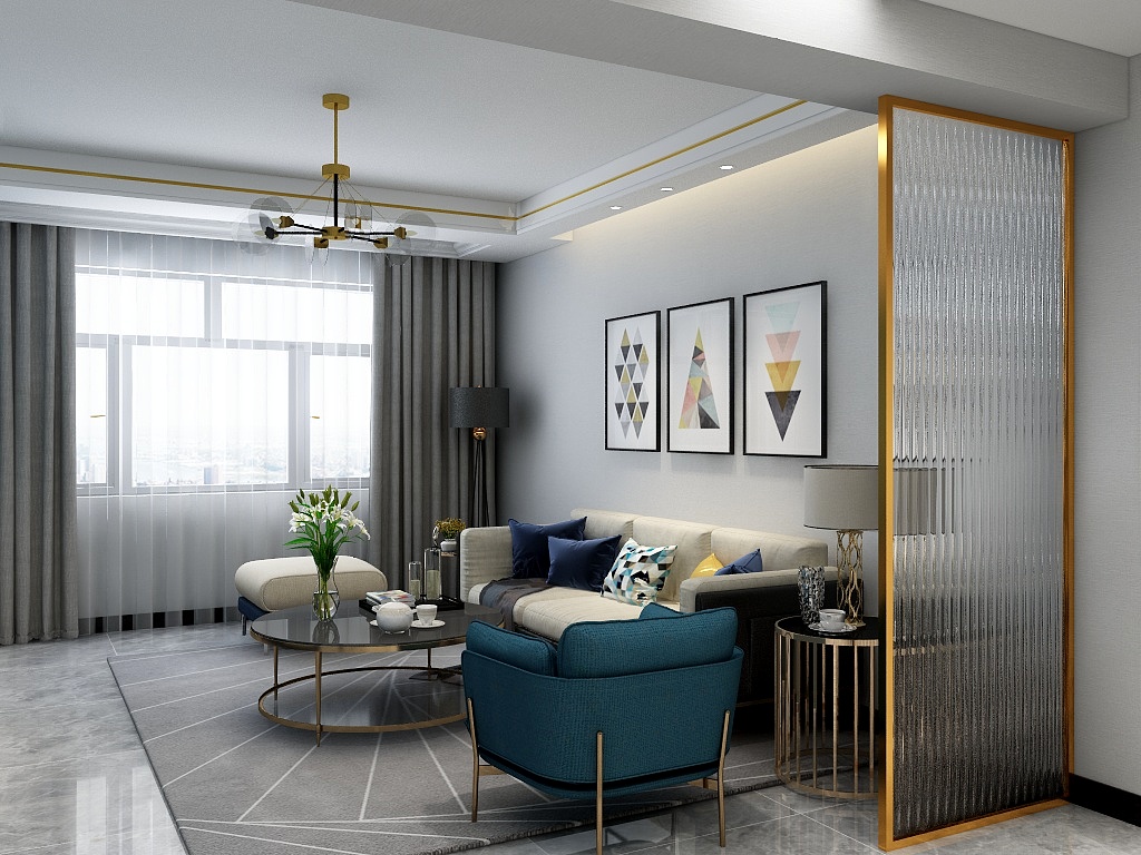 设计师杨小龙-滨河一号，-装修设计方案