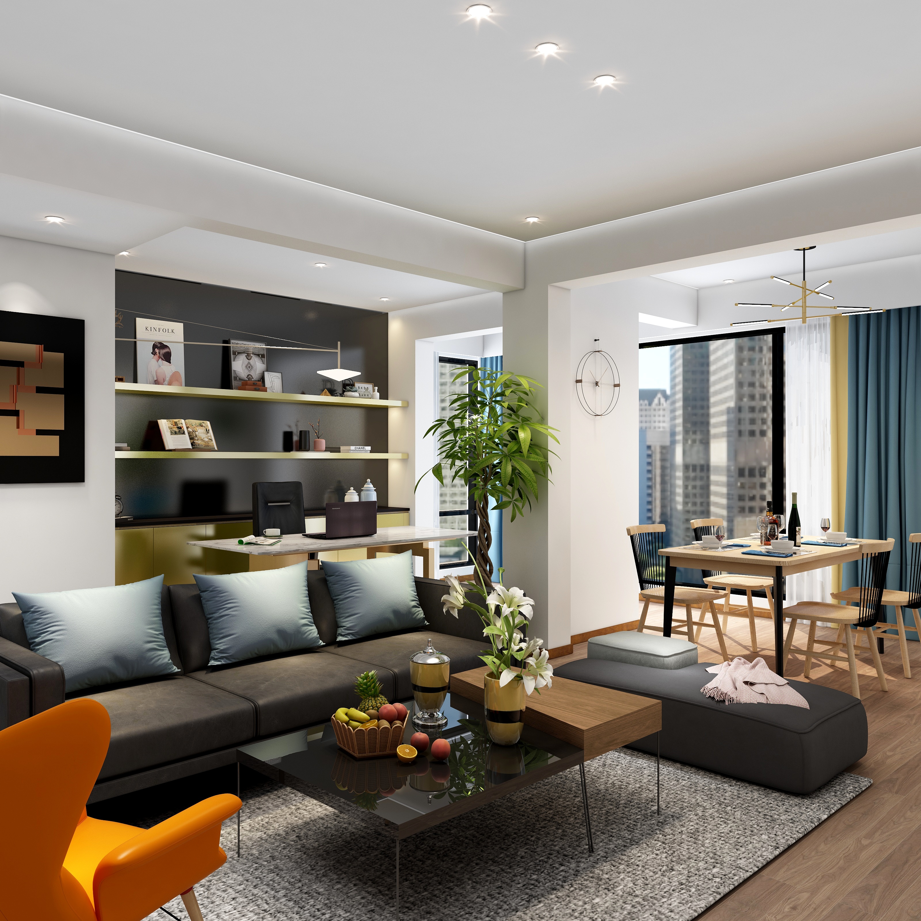 北风设计-北欧风情-装修设计方案