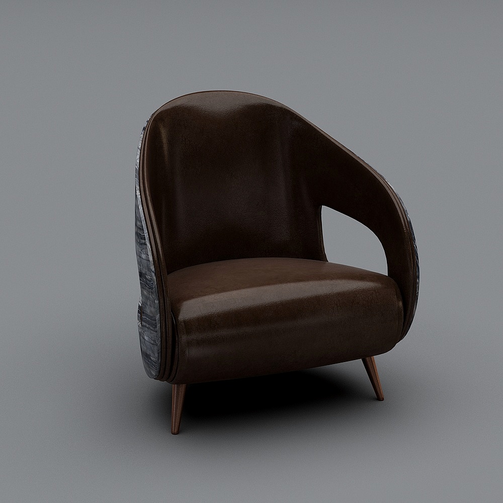 轻奢椅凳-73D模型