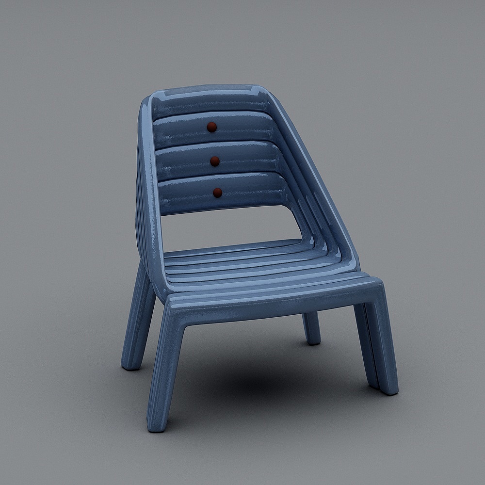 轻奢椅凳-143D模型