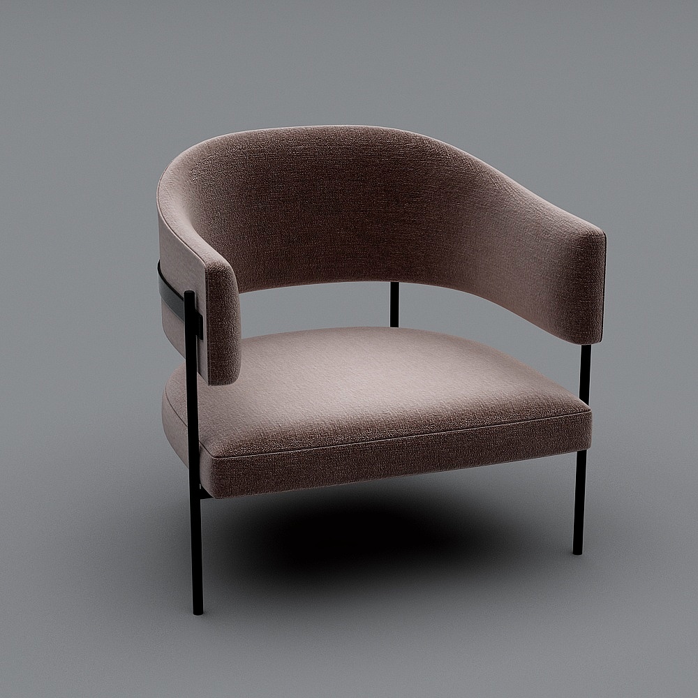 轻奢椅凳-203D模型
