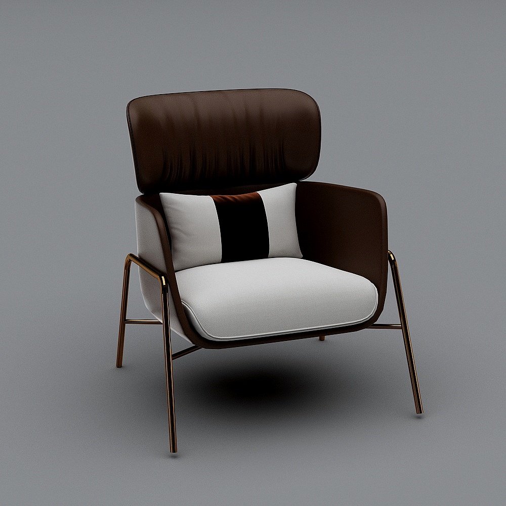轻奢椅凳-173D模型