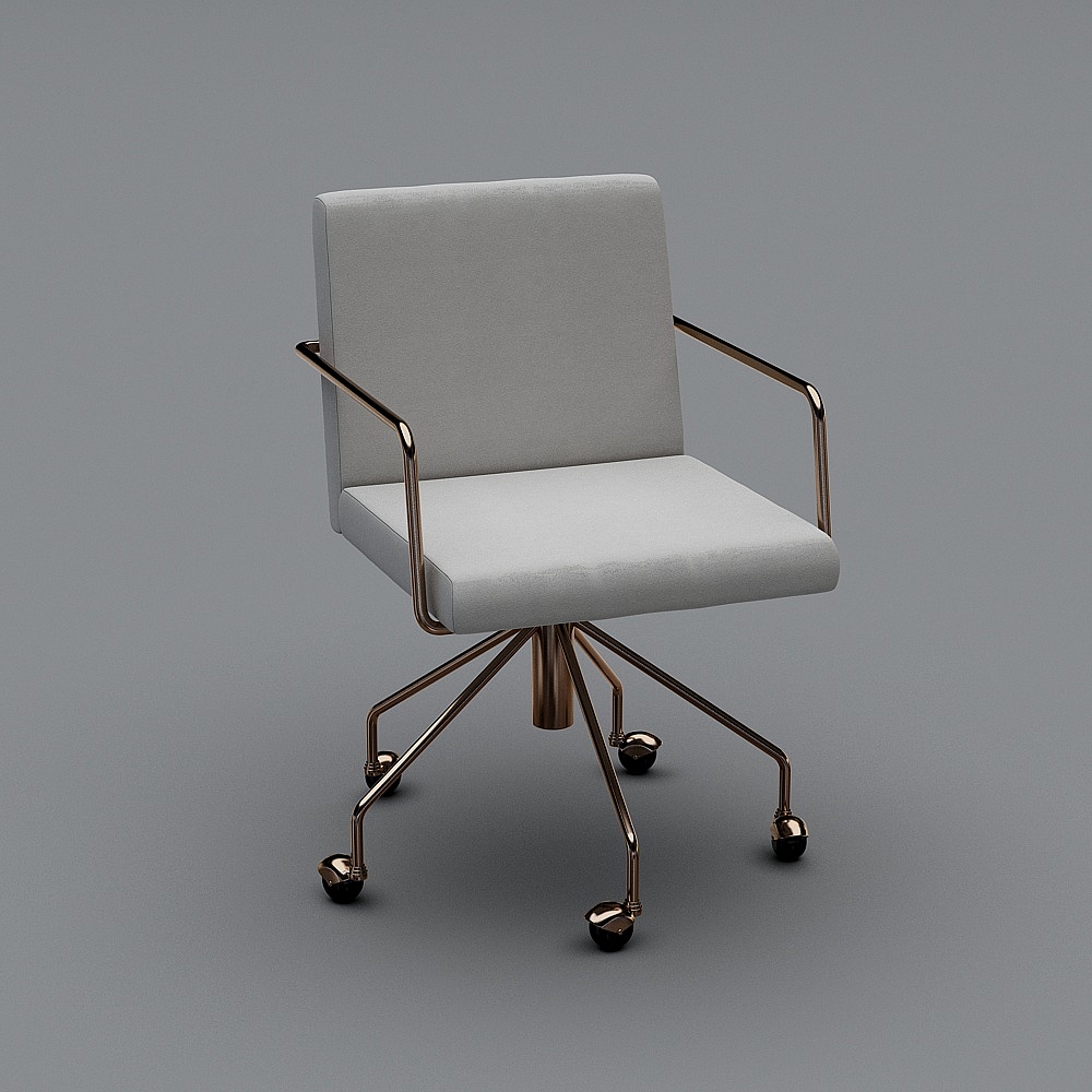 轻奢椅凳-13D模型