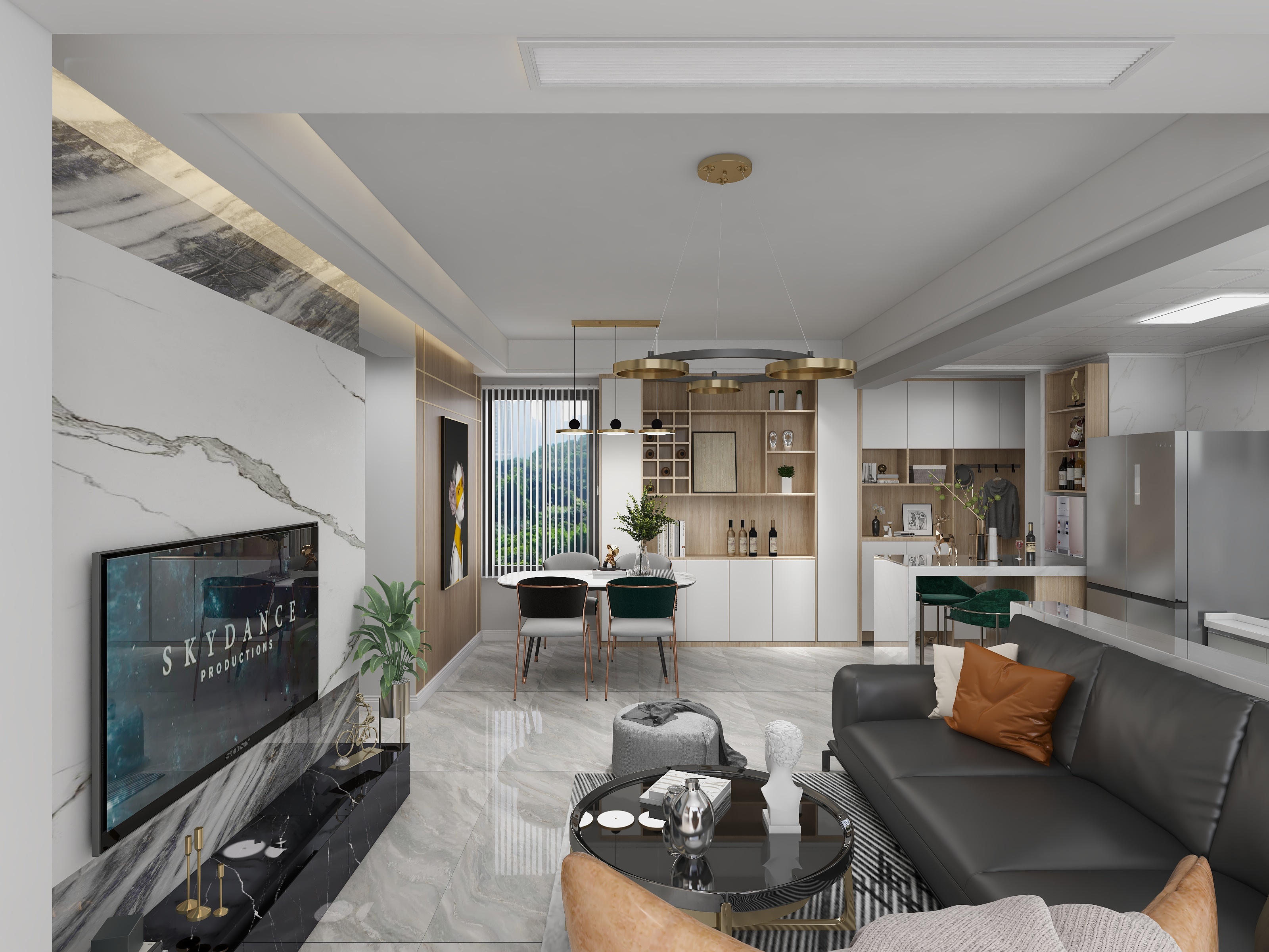 南充李毅室内设计-彩虹星城10-2301王哥-装修设计方案