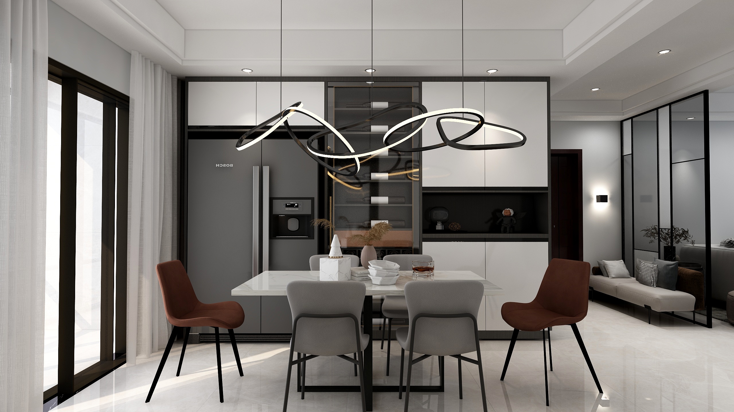 小琴琴的护花使者-中天.湖畔花园 墙体图-装修设计方案