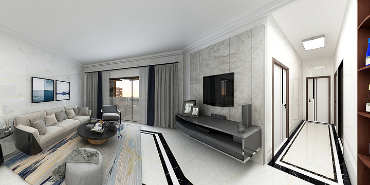 TREND-N7006@qq.com-东岸华府6c604（现代灰）-装修设计方案