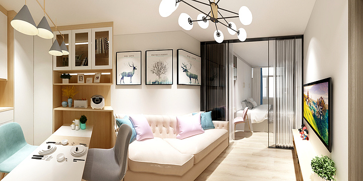 OABNES全屋家具-香港单房-装修设计方案