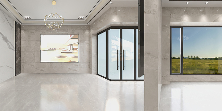 室内设计ZDQ-新店平面布置图(1)-Model-装修设计方案