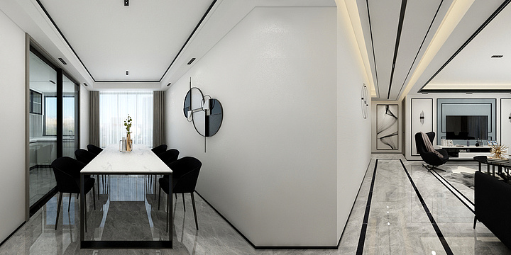 扶摇直上九万里UKjs-宋宅-现代简约-装修设计方案