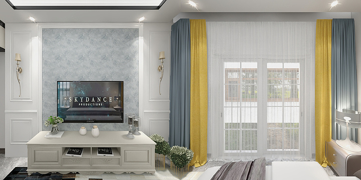 矢车菊的话语遇见的爱-名邦-装修设计方案