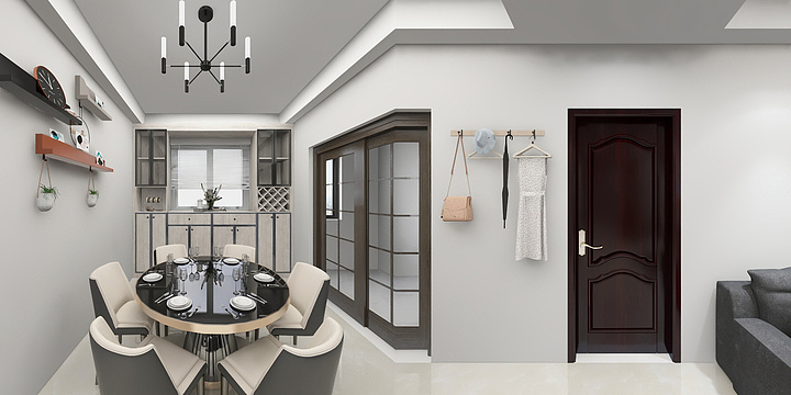 梵帝蔓家装宅配阿宝-丽景湾-装修设计方案